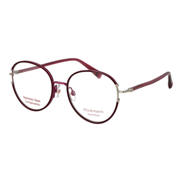 Ana Hickmann )} Brille HI1240 5107A in Burgunder