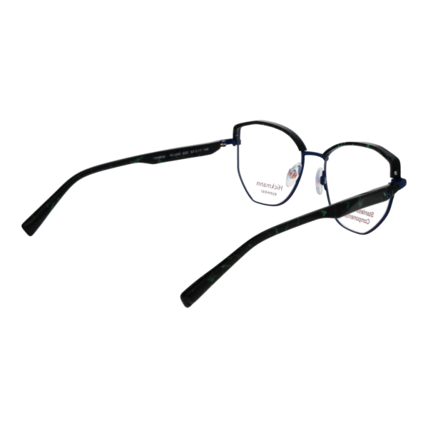 Frontansicht der Ana Hickmann Brille HI1244 52G22 – Rahmen Edelstahl