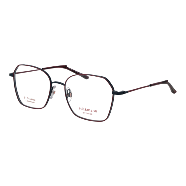 Ana Hickmann )} Brille HI1246T 5407A in Burgunder