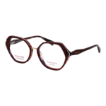 Ana Hickmann )} Brille HI1248 53H03 in Burgunder
