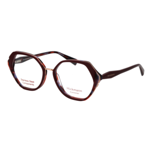 Ana Hickmann )} Brille HI1248 53H03 in Burgunder