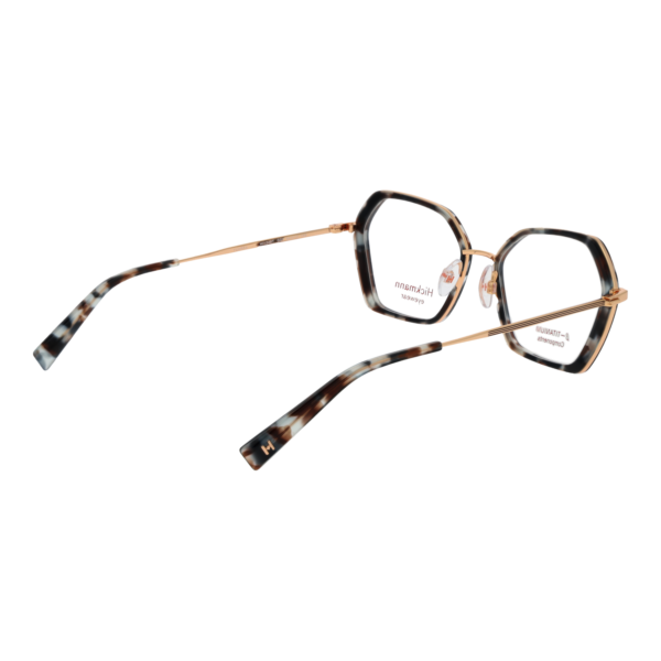 Frontansicht der Ana Hickmann Brille HI1249T 54G21 – Rahmen Titan