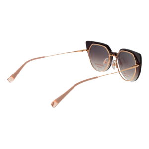 Frontansicht der Ana Hickmann Brille HI1262GT 4901A & HI1262GT 4901AG – Rahmen Titan