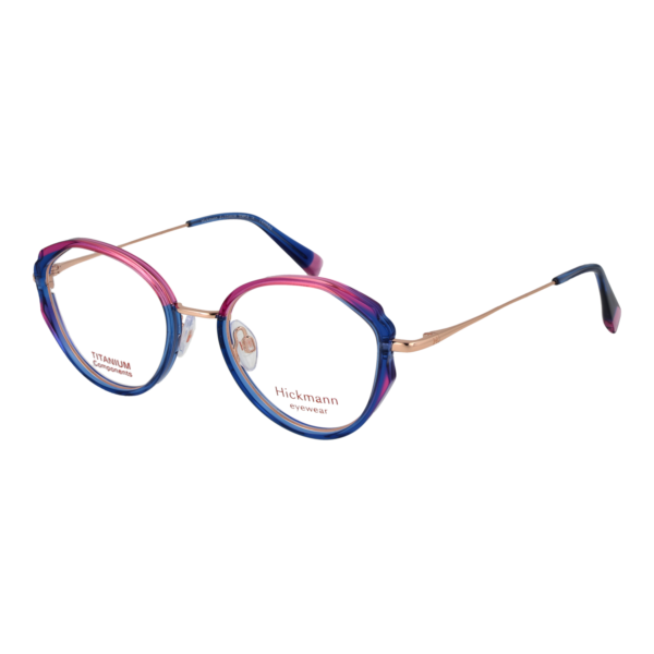 Ana Hickmann )} Brille HI1276T 51P04 in Blau