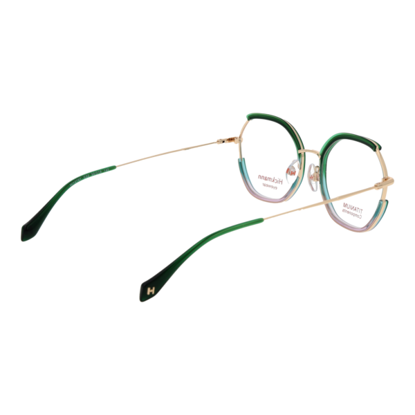 Frontansicht der Ana Hickmann Brille HI1279T 50C02 – Rahmen Titan