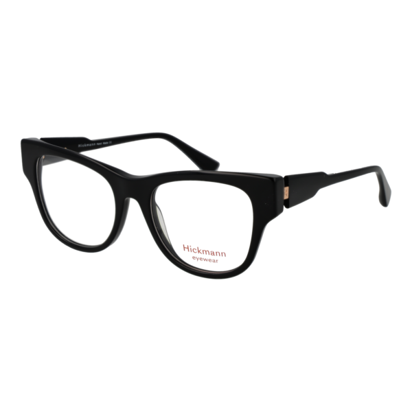 Ana Hickmann Brille HI6304 51A01 – 45° Seitenansicht Ana Hickmann )} Brille HI6304 51A01 in Schwarz