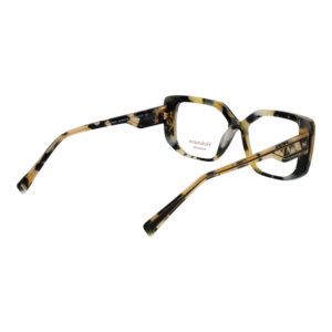 Frontansicht der Ana Hickmann Brille HI6307G 53G22 – Rahmen Azetat