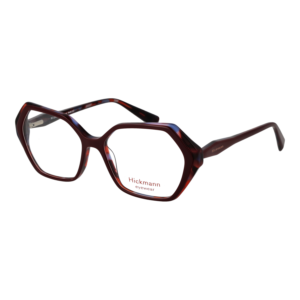 Ana Hickmann )} Brille HI6316 53H03 in Burgunder