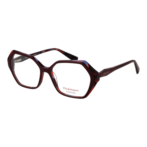 Ana Hickmann )} Brille HI6316 53H03 in Burgunder