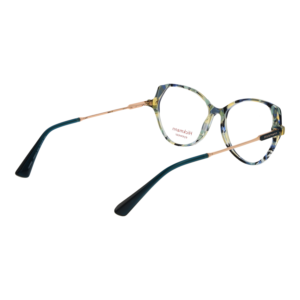 Frontansicht der Ana Hickmann Brille HI6317 55G22 – Rahmen Azetat