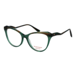 Ana Hickmann )} Brille HI6324 52P03 in Grün