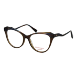 Ana Hickmann )} Brille HI6324 52P04 in Braun