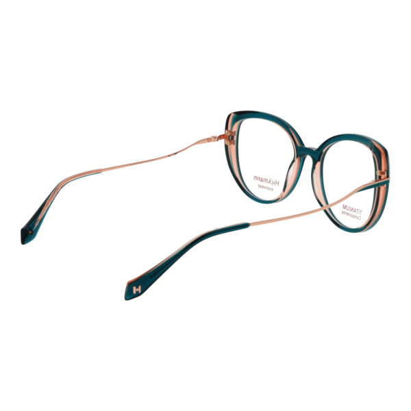 Frontansicht der Ana Hickmann Brille HI6334T 51H01 – Rahmen Titan