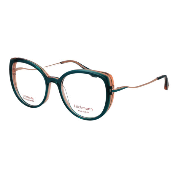 Ana Hickmann )} Brille HI6334T 51H01 in Türkis