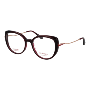 Ana Hickmann )} Brille HI6334T 51T01 in Burgunder