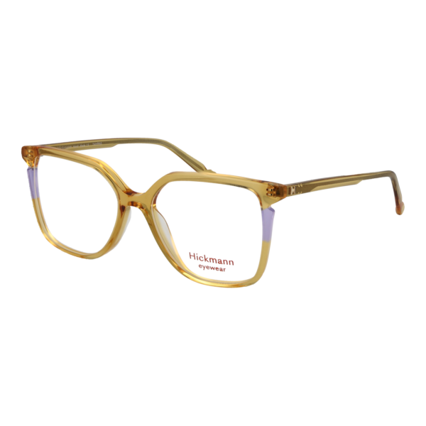 Ana Hickmann )} Brille HI6362 52P04 in Gelb