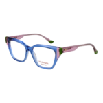 Ana Hickmann )} Brille HI6364 52P04 in Blau