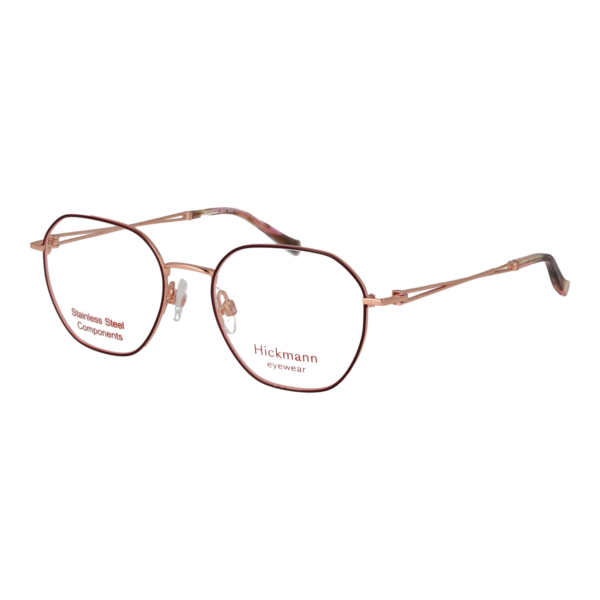 Ana Hickmann )} Brille HIY1029 4907A in Burgunder