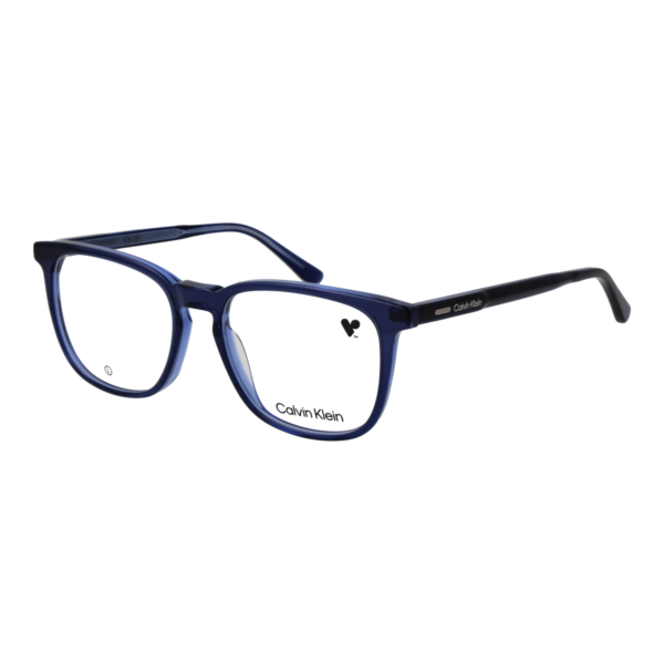 Calvin Klein Brille CK24519 53439 – 45° Seitenansicht Calvin Klein )} Brille CK24519 53439 in Blau