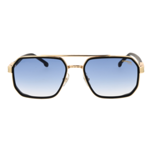 Carrera Sonnenbrille CARRERA 1069/S 570037Q – Frontansicht mit Metall Rahmen und Blau Gläsern
