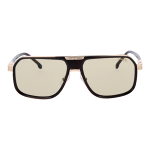 Carrera Sonnenbrille CARRERA 1090/S 6009Q8J – Frontansicht mit Metall Rahmen und Braun Gläsern