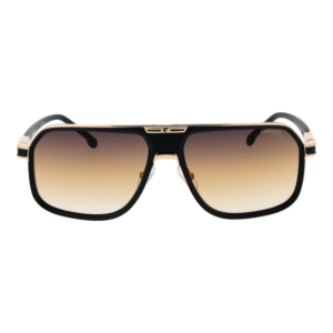 Carrera Sonnenbrille CARRERA 1090/S 60I46N4 – Frontansicht mit Metall Rahmen und Braun Gläsern