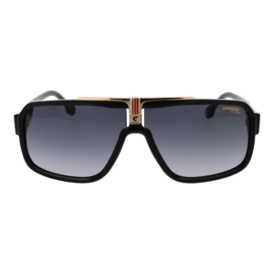 Carrera Sonnenbrille CARRERA 1091/S 658079O – Frontansicht mit Polyamid Rahmen und Grau Gläsern