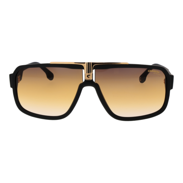 Carrera Sonnenbrille CARRERA 1091/S 65I46N4 – Frontansicht mit Polyamid Rahmen und Braun Gläsern