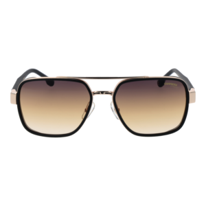 Carrera Sonnenbrille CARRERA 1092/S 58I46N4 – Frontansicht mit Metall & Polyamid Rahmen und Braun Gläsern