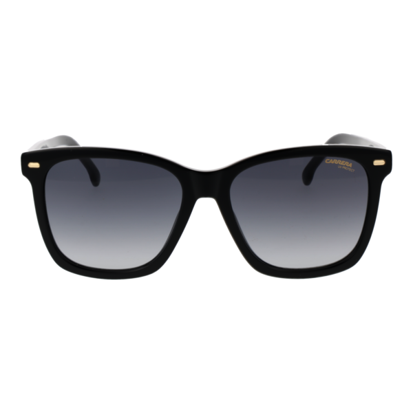 Carrera Sonnenbrille CARRERA 3113/S 568079O – Frontansicht mit Azetat Rahmen und Grau Gläsern