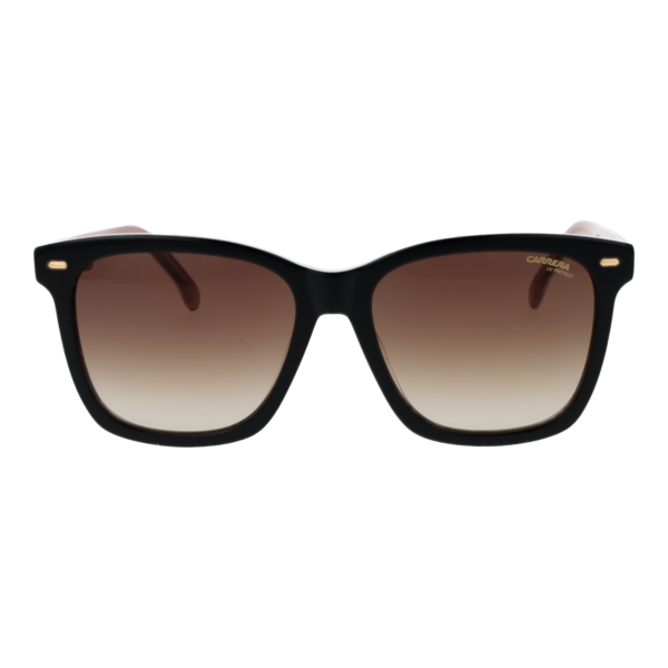 Carrera Sonnenbrille CARRERA 3113/S 56KDXHA – Frontansicht mit Azetat Rahmen und Braun Gläsern