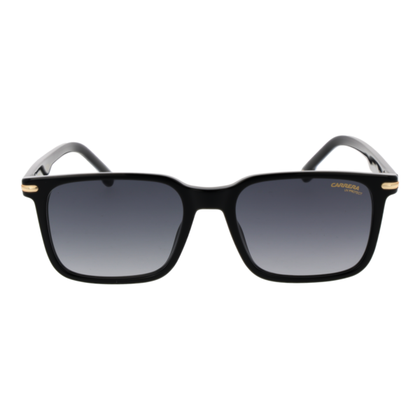 Carrera Sonnenbrille CARRERA 391/S 538079O – Frontansicht mit Azetat Rahmen und Grau Gläsern