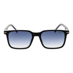 Carrera Sonnenbrille CARRERA 391/S 53D5108 – Frontansicht mit Azetat Rahmen und Blau Gläsern
