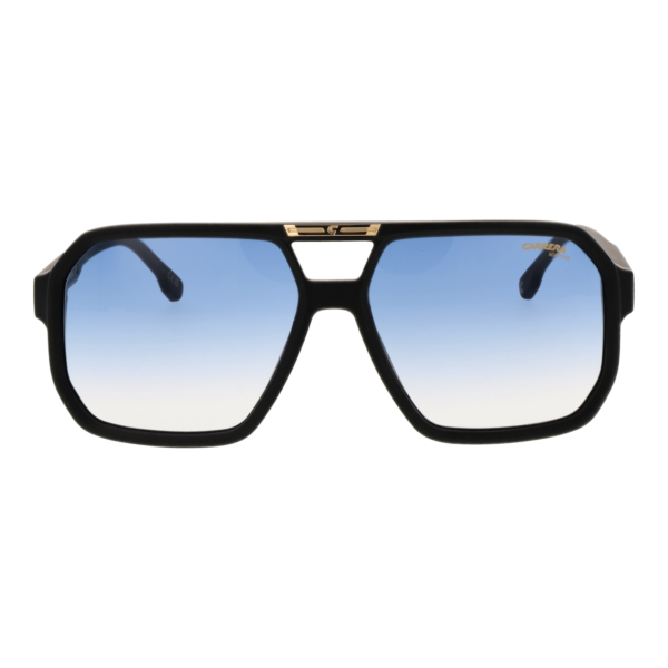 Carrera Sonnenbrille VICTORY C 01/S 600037Q – Frontansicht mit Eco Polyamid Rahmen und Blau Gläsern
