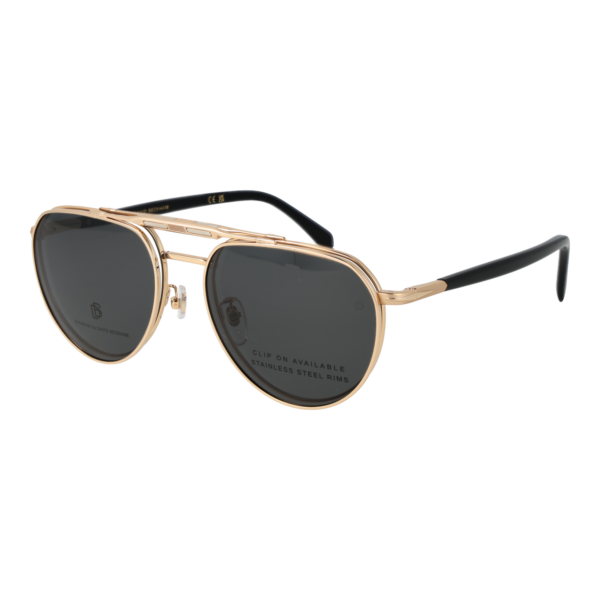 David Beckham Brille DB 1238/C 54RHL19 – 45° Seitenansicht David Beckham )} Brille DB 1238/C 54RHL19 in Gold
