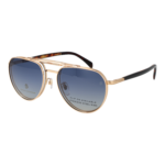 David Beckham )} Brille DB 1238/C 55J5G19 in Gold