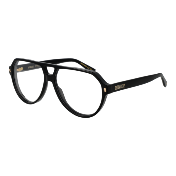Dsquared2 )} Brille D2 0204 5880714 in Schwarz