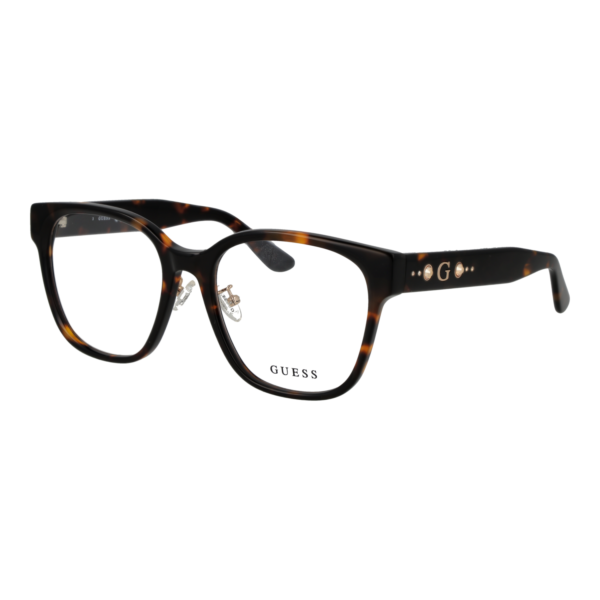 Guess Brille GU50204-D 54052 – 45° Seitenansicht Guess )} Brille GU50204-D 54052 in Braun