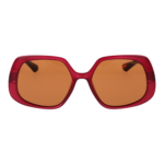 Guess Sonnenbrille GU7862 5674E – Frontansicht mit Kunststoff Rahmen und Orange Gläsern