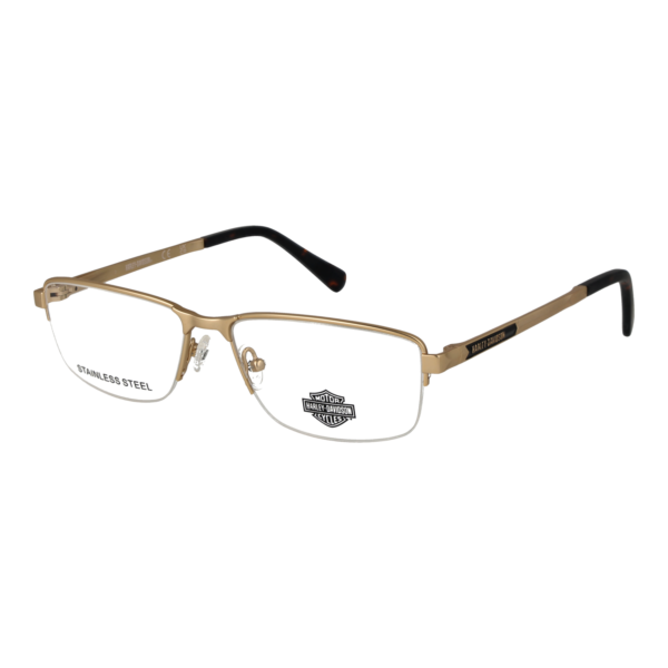 Harley-Davidson Brille HD50032 55032 – 45° Seitenansicht Harley-Davidson )} Brille HD50032 55032 in Gold