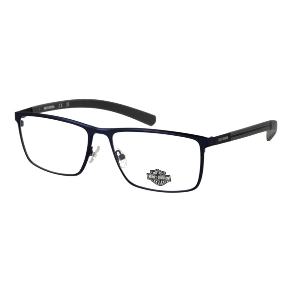 Harley-Davidson Brille HD50071 57091 – 45° Seitenansicht Harley-Davidson )} Brille HD50071 57091 in Blau