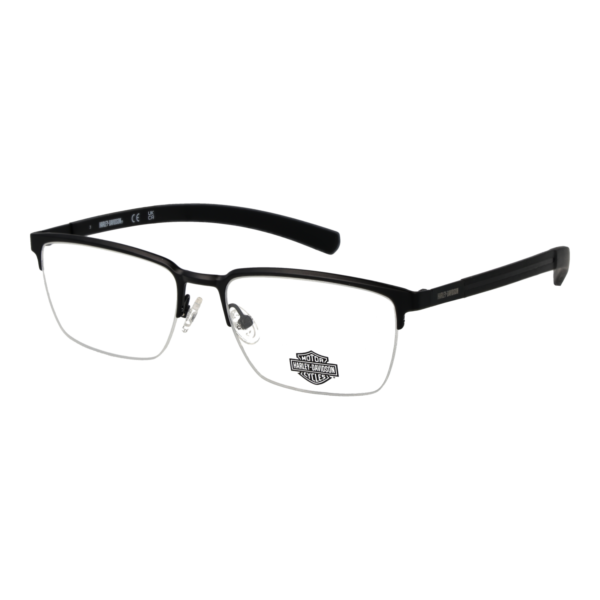 Harley-Davidson Brille HD50072 54002 – 45° Seitenansicht Harley-Davidson )} Brille HD50072 54002 in Schwarz