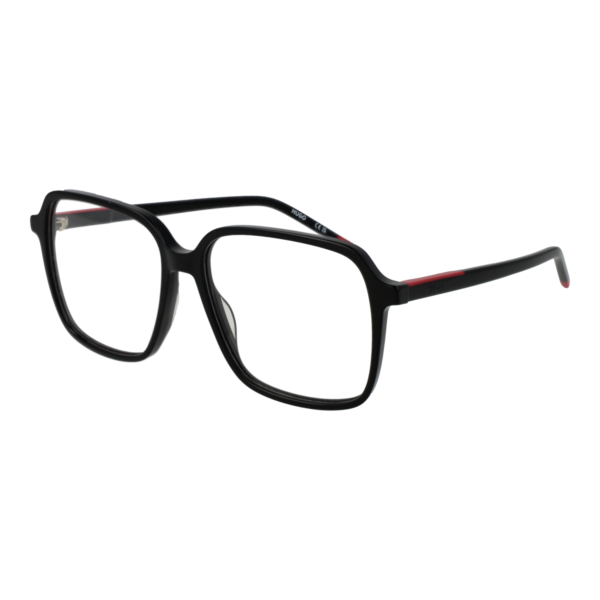 Hugo Brille HG 1410 5480714 – 45° Seitenansicht Hugo )} Brille HG 1410 5480714 in Schwarz