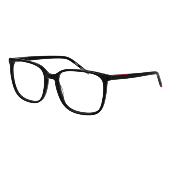 Hugo Brille HG 1411 5480717 – 45° Seitenansicht Hugo )} Brille HG 1411 5480717 in Schwarz