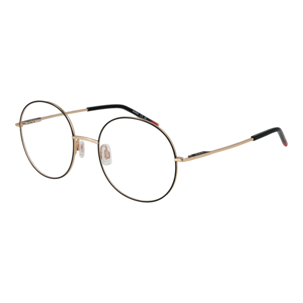 Hugo Brille HG 1412 542M220 – 45° Seitenansicht Hugo )} Brille HG 1412 542M220 in Schwarz