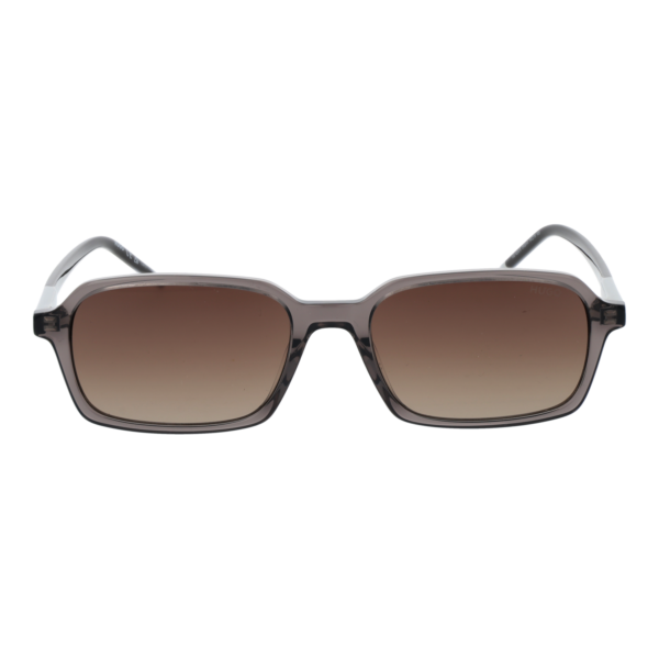 Hugo Sonnenbrille HG 1424/S 5409QHA – Frontansicht mit Eco Azetat & Azetat Rahmen und Braun Gläsern