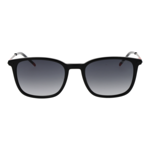 Hugo Sonnenbrille HG 1428/S 538079O – Frontansicht mit Azetat & Edelstahl Rahmen und Grau Gläsern