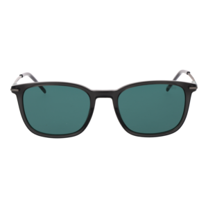 Hugo Sonnenbrille HG 1428/S 53KB7QT – Frontansicht mit Azetat & Edelstahl Rahmen und Türkis Gläsern