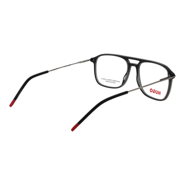 Frontansicht der Hugo Brille HG 1430 56KB717 – Rahmen Azetat & Edelstahl