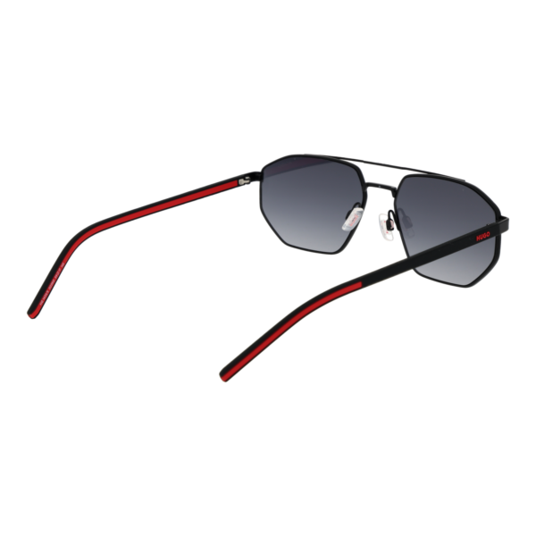Rückansicht der Hugo Sonnenbrille HG 1433/S 590039O – Silikon & Metall Rahmen